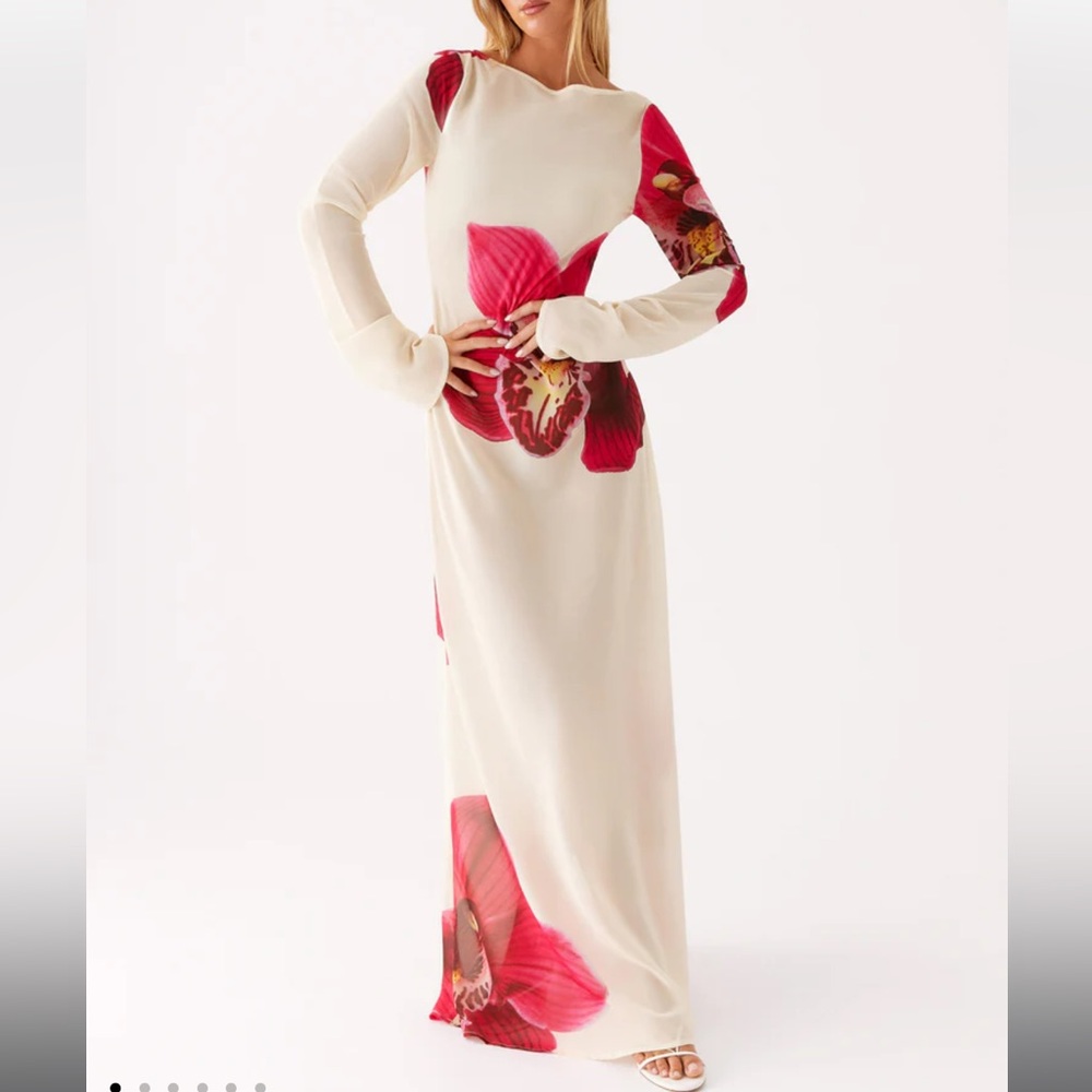 Peppermayo Lorde Maxi Dress - Orchid Yellow